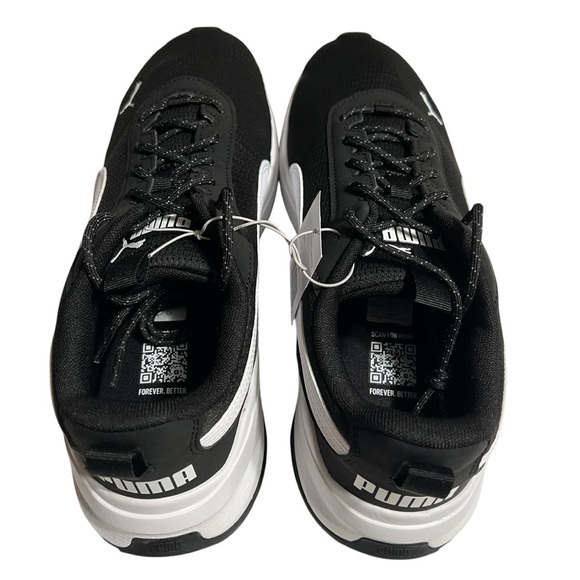 Puma Men’s Zip C Sneakers 11 Black NWT/ No Box - Picture 6 of 10